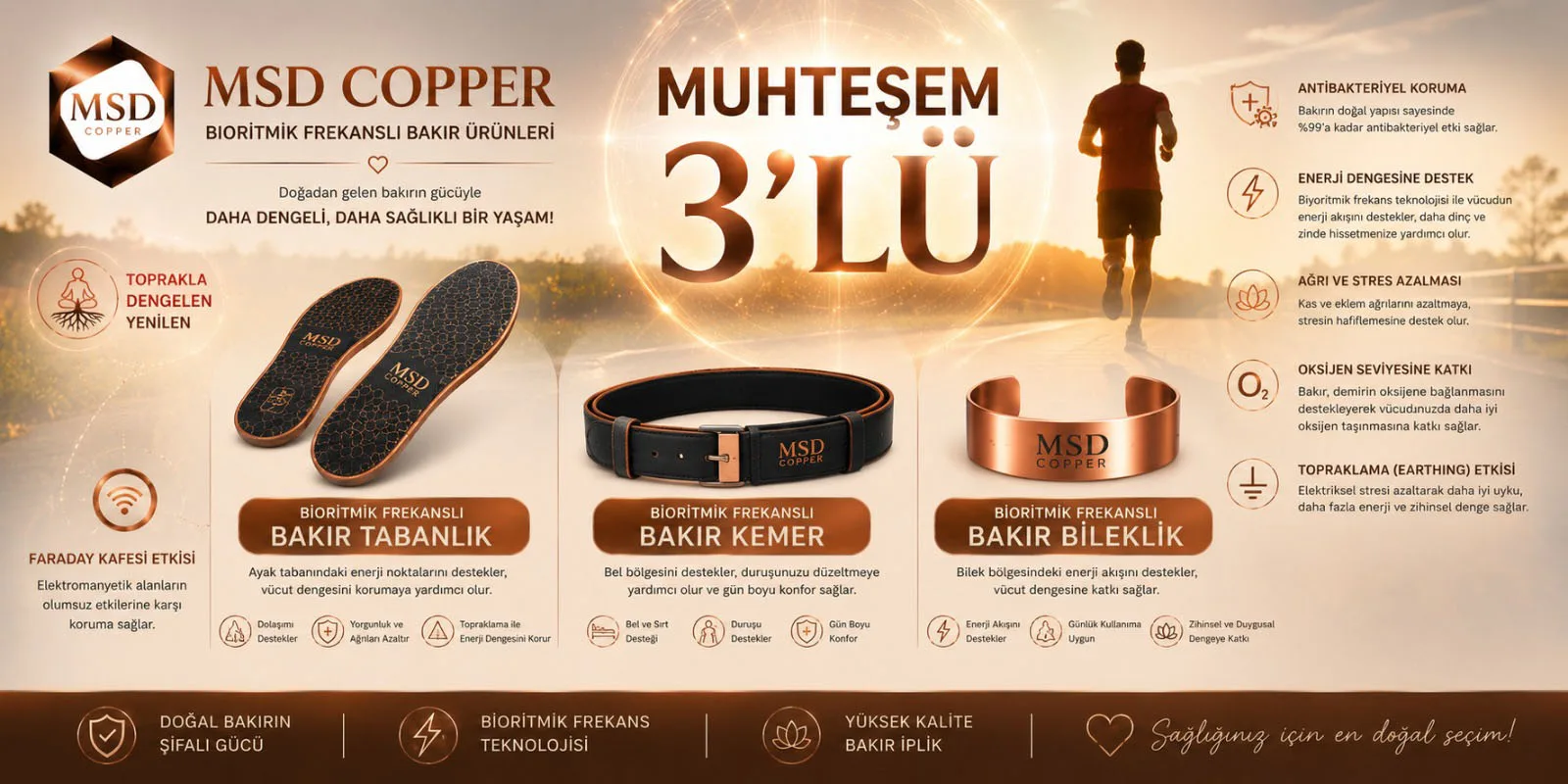 Msd Copper Bioritmik Frekanslı bakır ürünleri ana sayfa 3